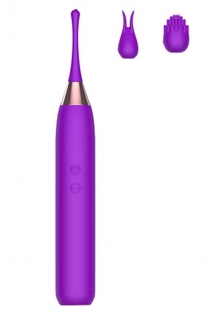 De�i�tirilebilir �� Ba�l�kl� �nce Vibrat�r Mor